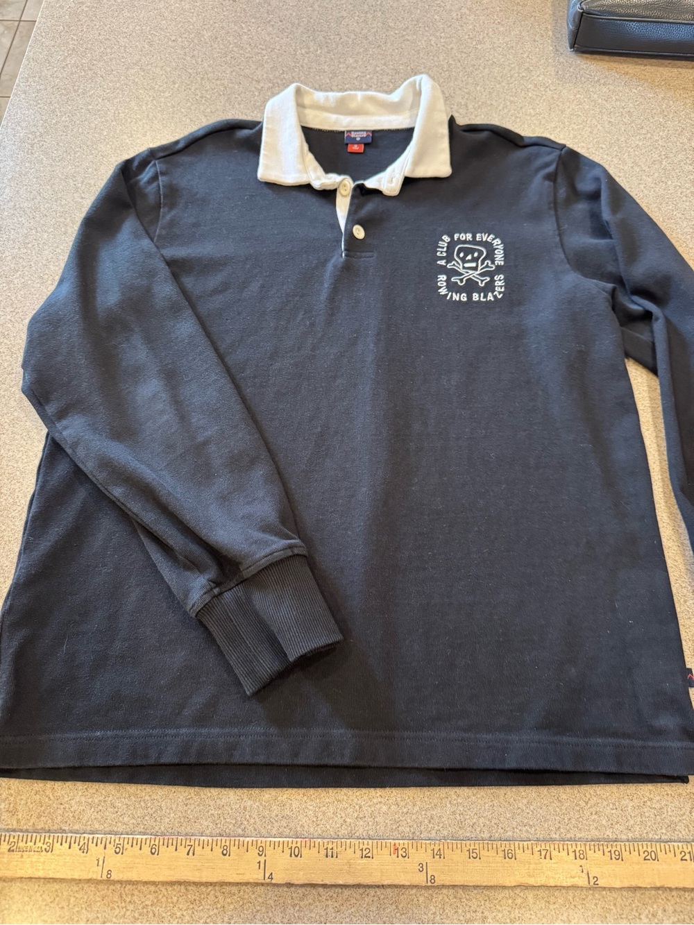 Med ium Rowing Blazers long sleeve black